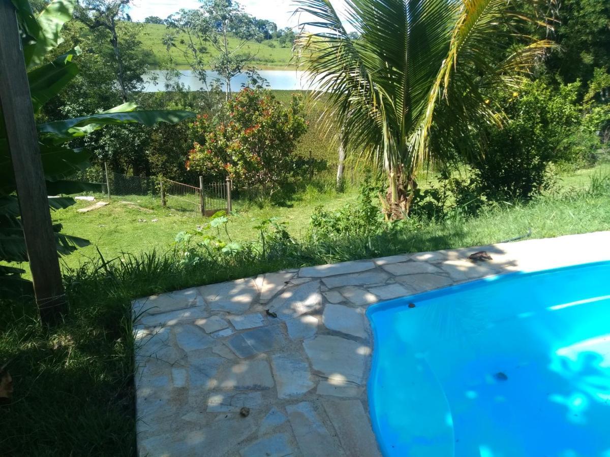 Casa Com Piscina Fundo Pra Represa E Ar Condicionado Casinhabrancadevaranda Ijaci Buitenkant foto