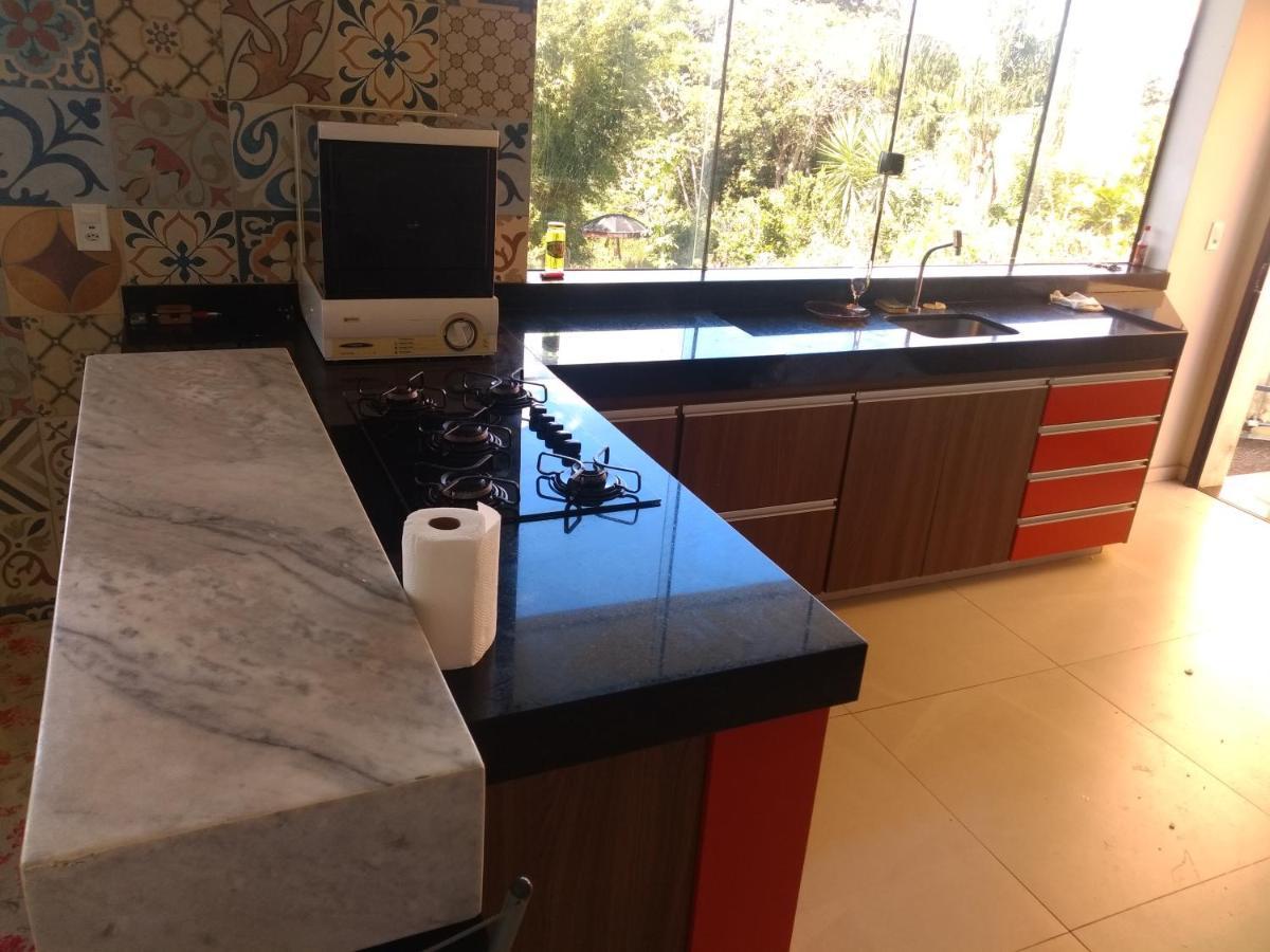 Casa Com Piscina Fundo Pra Represa E Ar Condicionado Casinhabrancadevaranda Ijaci Buitenkant foto