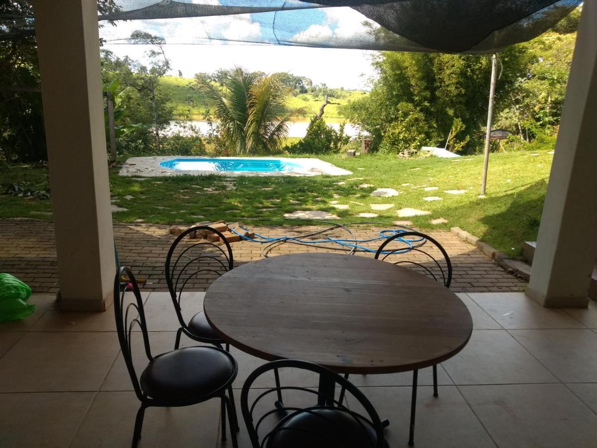 Casa Com Piscina Fundo Pra Represa E Ar Condicionado Casinhabrancadevaranda Ijaci Buitenkant foto