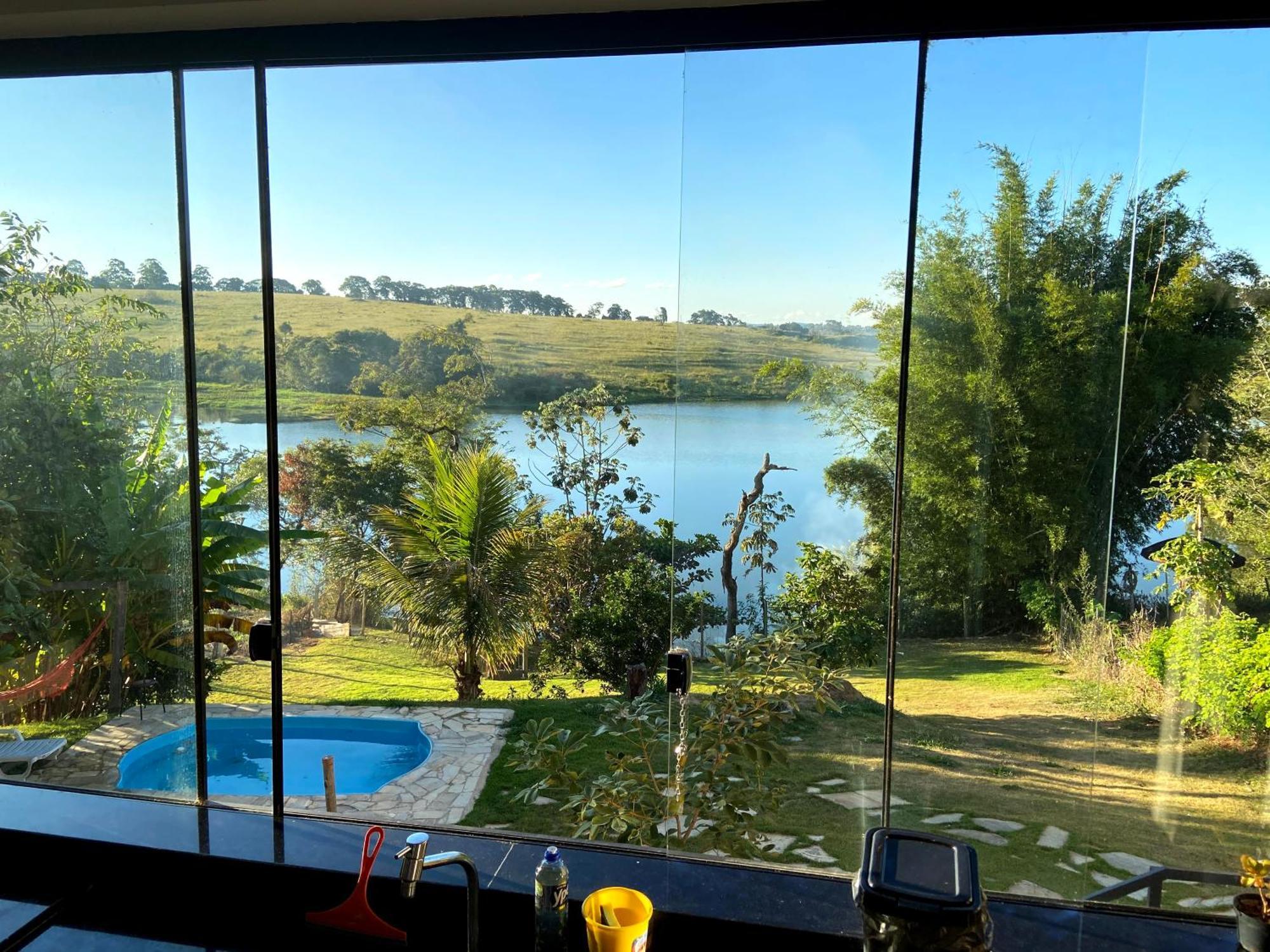 Casa Com Piscina Fundo Pra Represa E Ar Condicionado Casinhabrancadevaranda Ijaci Buitenkant foto