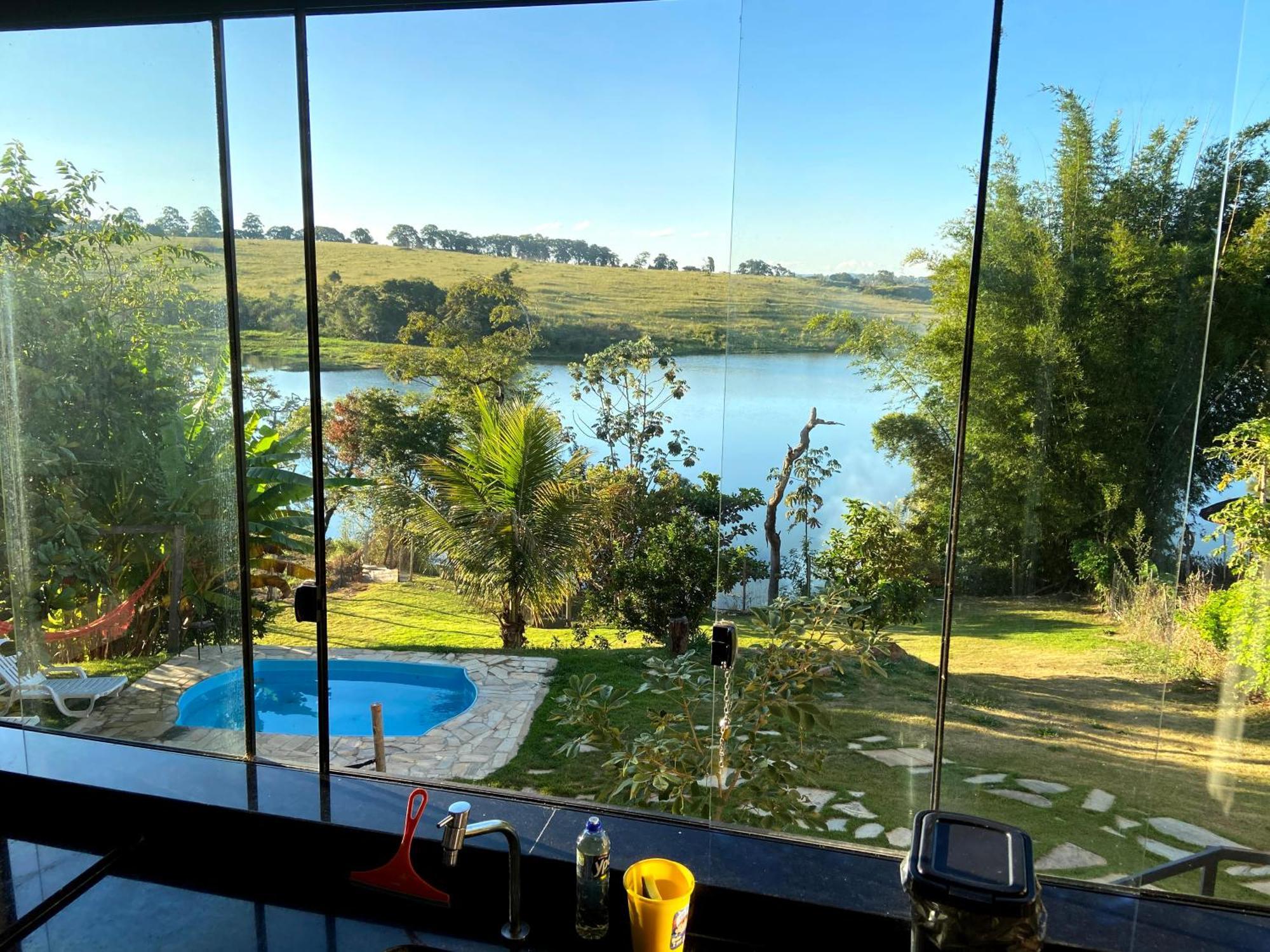 Casa Com Piscina Fundo Pra Represa E Ar Condicionado Casinhabrancadevaranda Ijaci Buitenkant foto