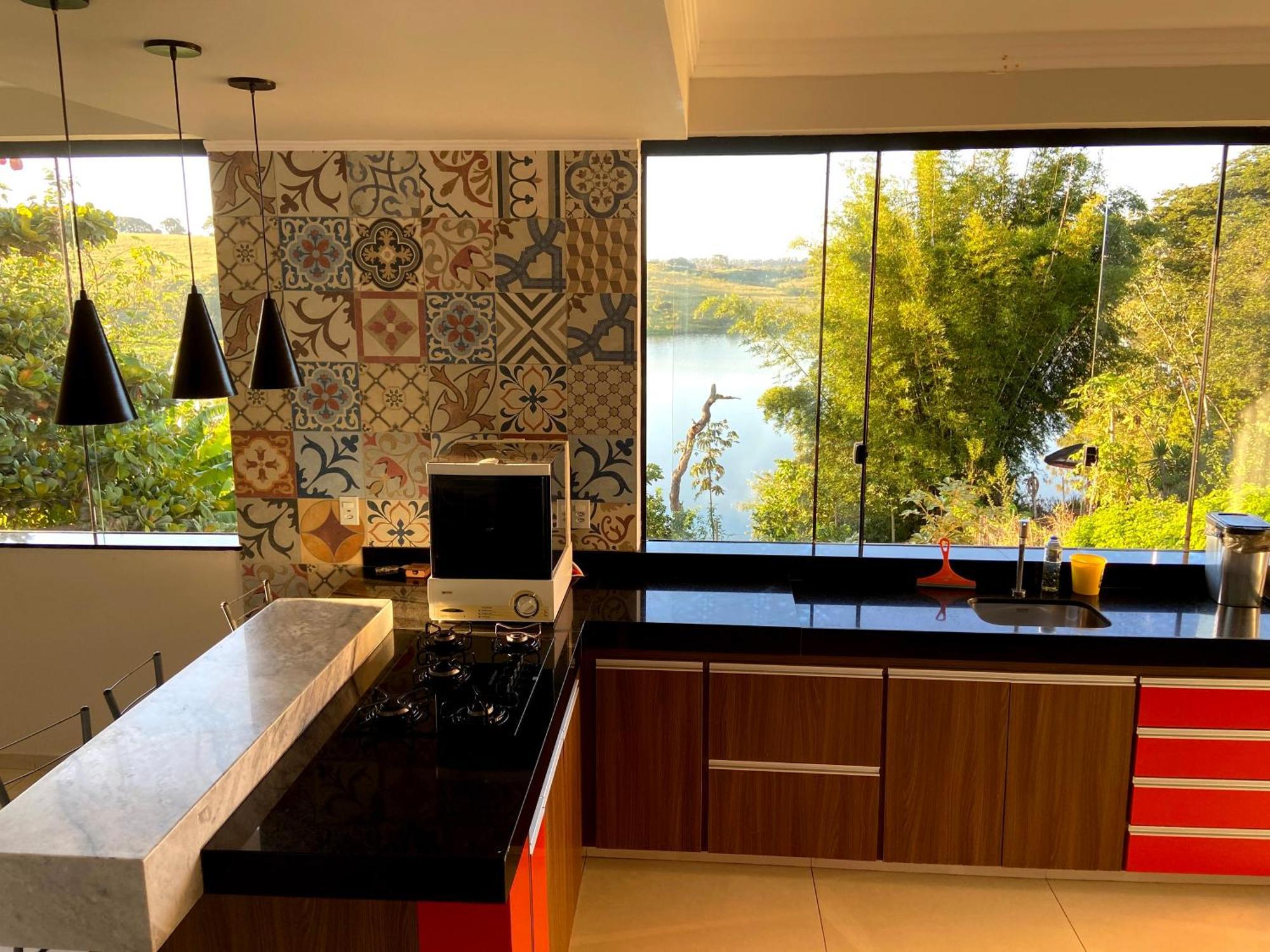 Casa Com Piscina Fundo Pra Represa E Ar Condicionado Casinhabrancadevaranda Ijaci Buitenkant foto