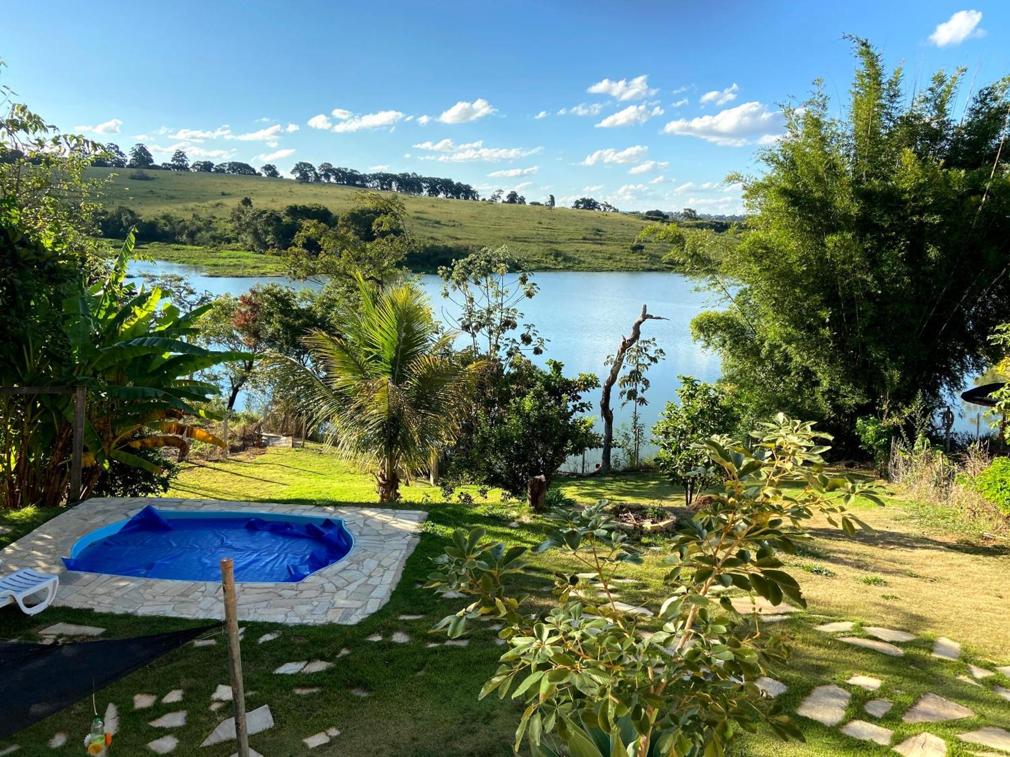 Casa Com Piscina Fundo Pra Represa E Ar Condicionado Casinhabrancadevaranda Ijaci Buitenkant foto